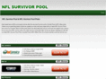 nflsurvivorpool.net