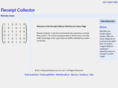 receiptcollector.com