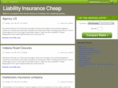 liabilityinsurancecheap.com