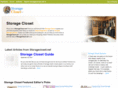 storagecloset.net