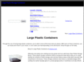 largeplasticstoragecontainers.com