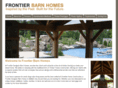 frontierbarnhomes.com