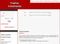 prakharinvestments.com