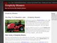 simplicitymowers.net