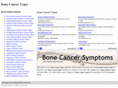 bonecancertypes.com