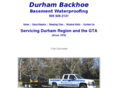 durhambackhoe.com