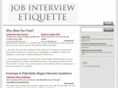 jobinterviewetiquette.com