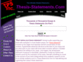thesisstatements.com