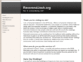 reverendjosh.org