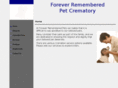 foreverrememberedpetcremation.com