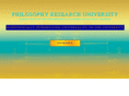 philosophyresearchuniversity.com