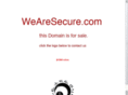 wearesecure.com