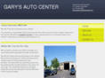 garysautocenter.net
