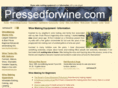 pressedforwine.com