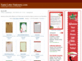 santaletterstationery.com