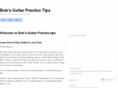 bobsguitarpracticetips.com