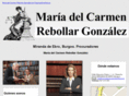 mariadelcarmenrebollar.com