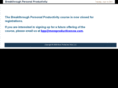 breakthrough-personal-productivity.com