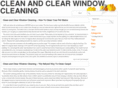 cleanandclearwindowcleaning.com