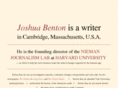 joshuabenton.com