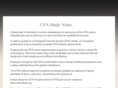 cfastudynotes.org