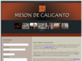 mesondecalicanto.com