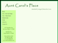 auntcarolsplace.com