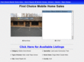 firstchoicemobilehomes.net