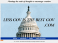 lessgovisthebestgov.com