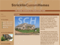 stricklincustomhomes.com