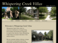 whisperingcreekvillas.com