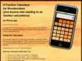 woodworkersfractioncalculator.com