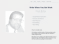 writewhenyougetwork.com