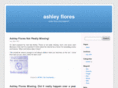 ashleyflores.net