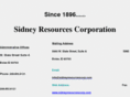 sidneyresourcescorp.com