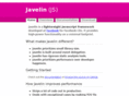 javelinjs.com