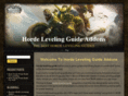 tophordelevelingguide.com