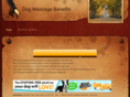 dogmassagebenefits.com