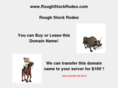 roughstockrodeo.com