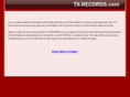 tx-records.com