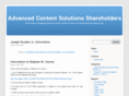advancedcontentsolutions.com