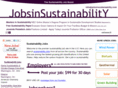 jobsinsustainability.com