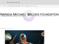 naradamichaelwaldenfoundation.org