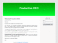 productiveceo.com