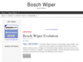 boschwipers.com