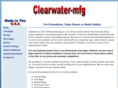 clearwatermfg.com