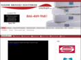 namebrandmattressoutlet.com