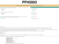 pfh2003.org