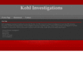 kohlinvestigations.com