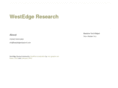 westedgeresearch.com